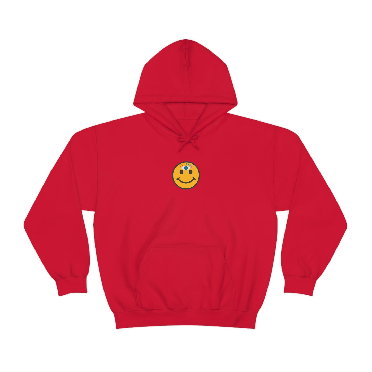 Third Eye Smiley Face Hoodie