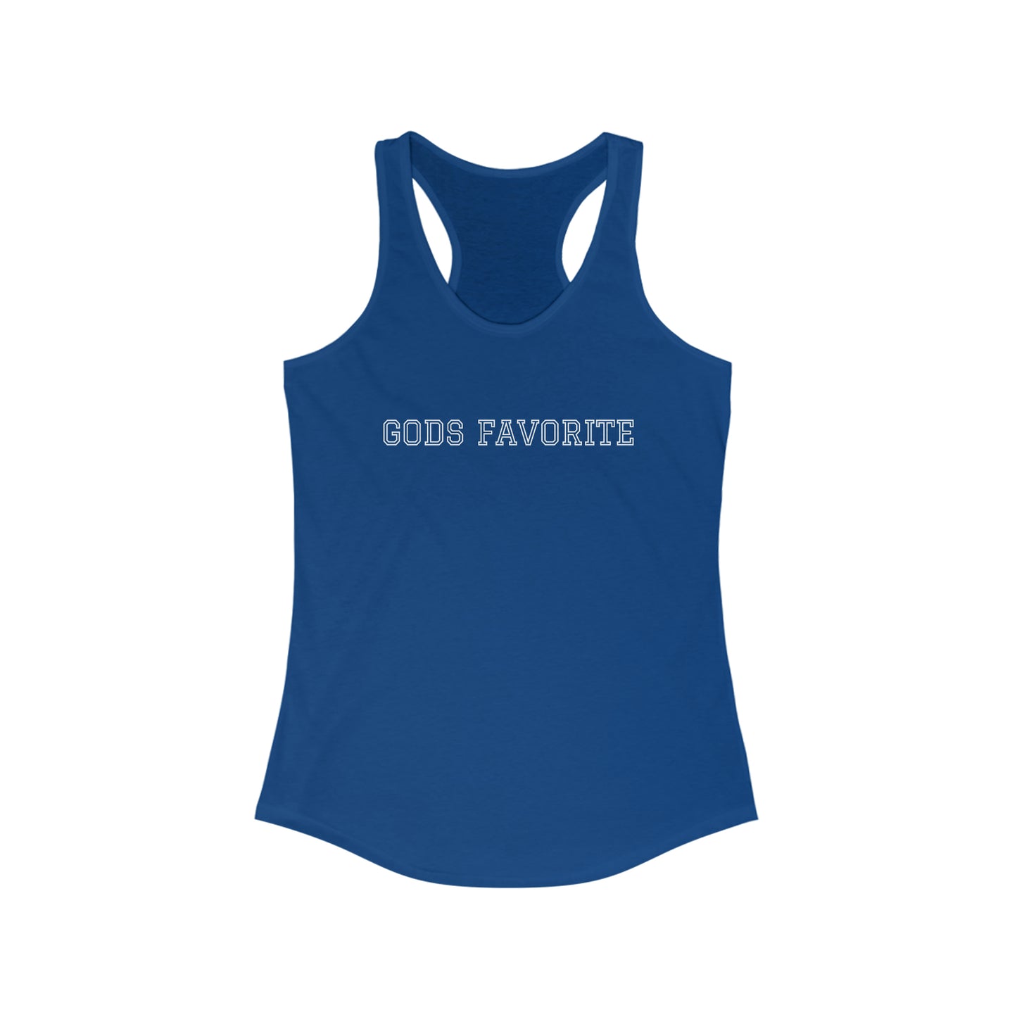 Gods Favorite Racerback Tank