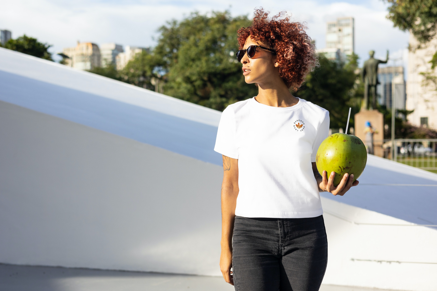 Crab Rangoon Babe Crop Tee