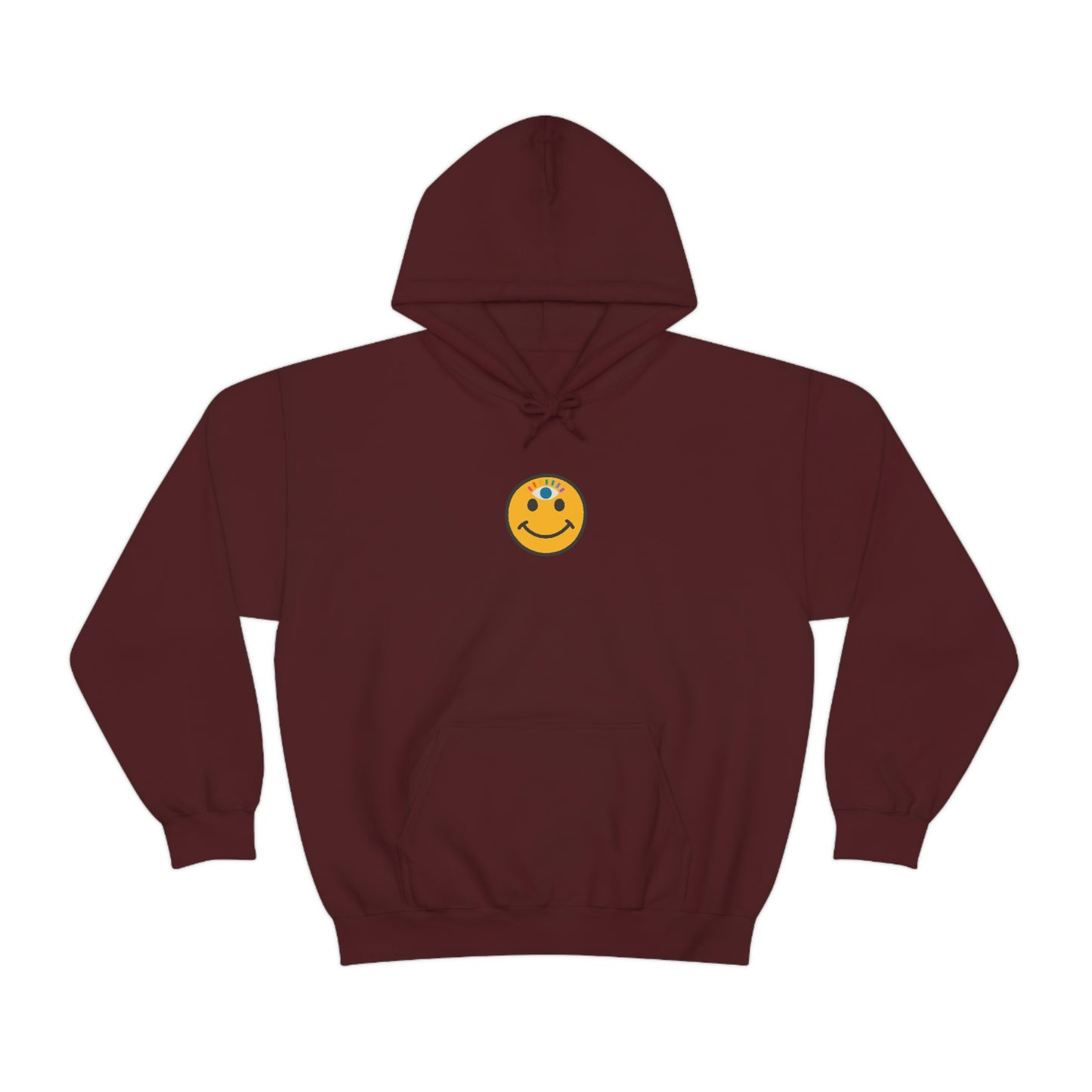 Third Eye Smiley Face Hoodie