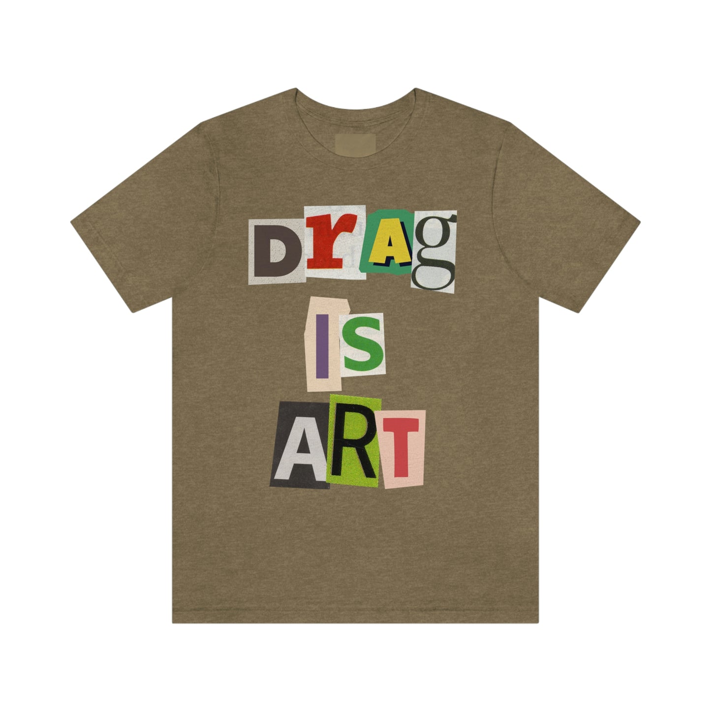 Drag Is Art Jersey Tee