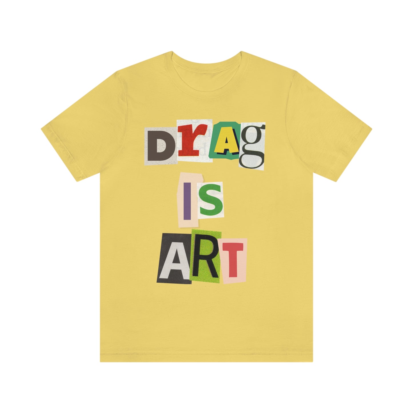 Drag Is Art Jersey Tee