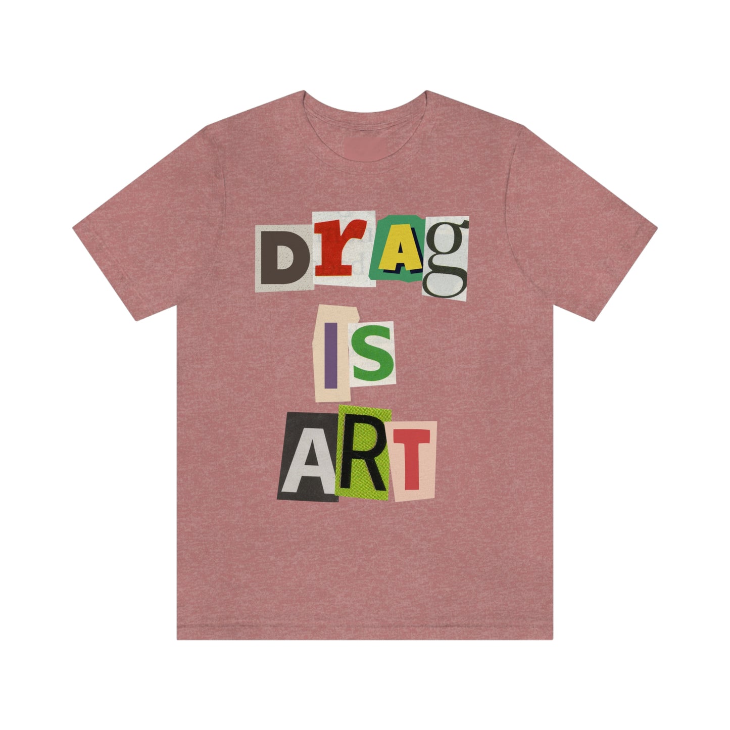 Drag Is Art Jersey Tee