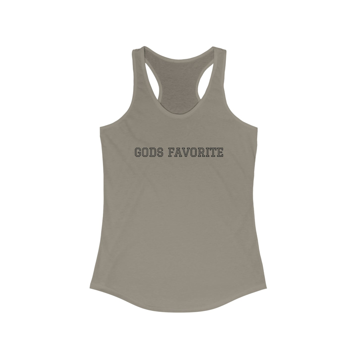 Gods Favorite Racerback Tank